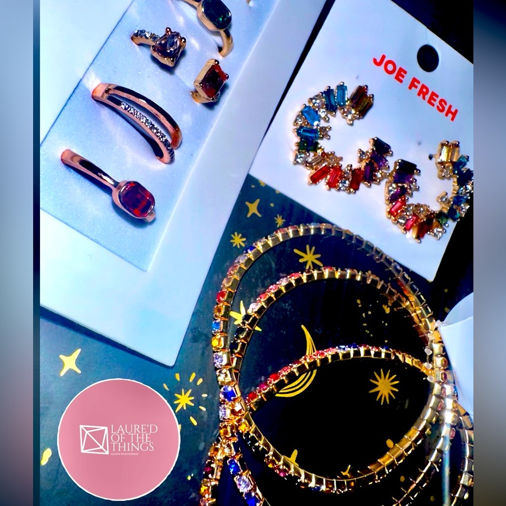 Joe Fresh Multi-colored 3 piece Jewelry Set